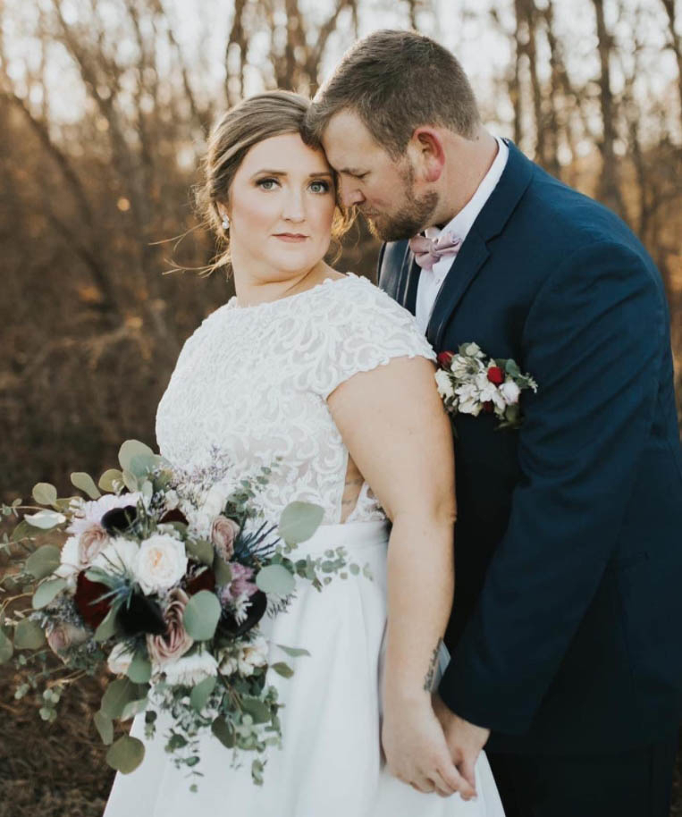 Photo of the real bride and groom #1